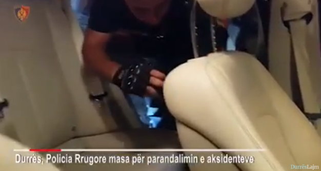 Policia e Durrësit kontrolle të rrepta, 14 të arrestuar dhe 752 gjoba vetëm në fundjavë (VIDEO)