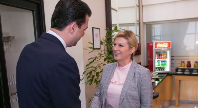 Basha takon presidenten kroate Kitaroviç