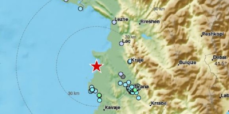 Tjetër tërmet i fuqishëm godet Durrësin gjatë natës