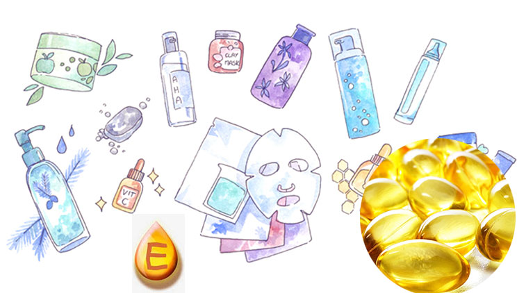 Të gjithë kremrat dhe produktet kozmetike që zëvendëson vitamina E