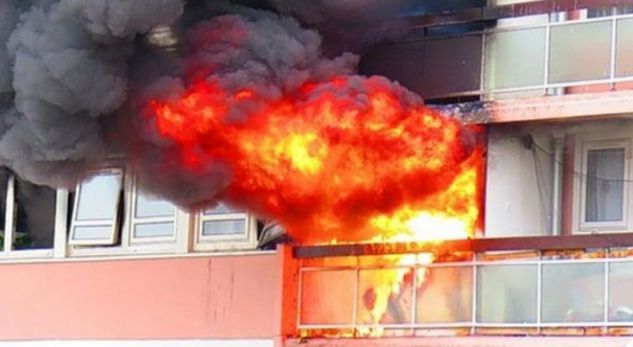 Zjarr në banesë, shpëton mrekullisht 13-vjeçarja