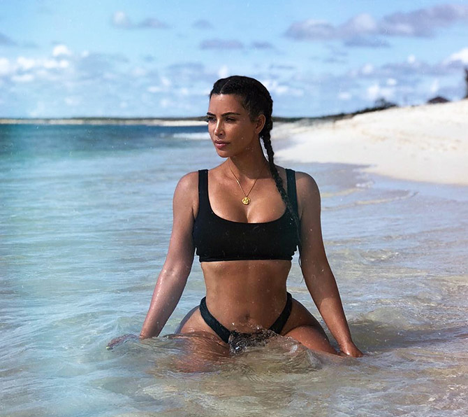 Kim Kardashian zbulon sa kg peshon