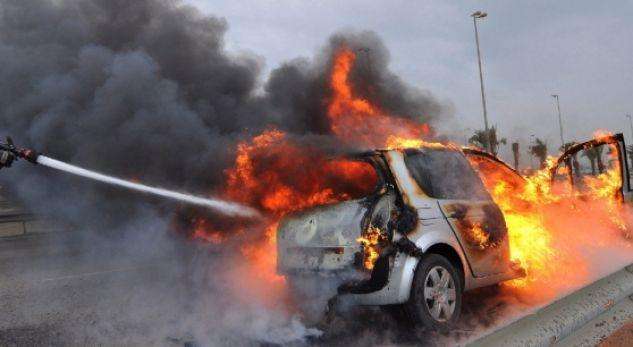 Digjet makina e nënkryetarit të bashkisë