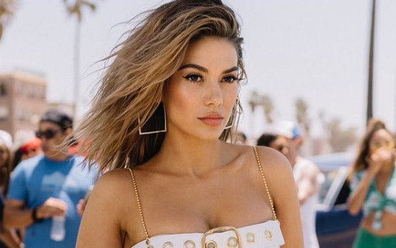 Plas sherri në koncertin e Elvana Gjatës