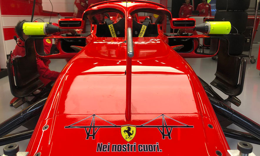 F1, edhe Ferrari u bën homazh viktimave të tragjedisë në Genova