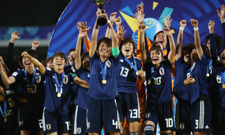 Femrat U20, Japonia shpallet kampione e botës