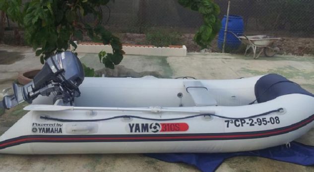 Gjendet një gomone e vjedhur, dyshohet se do përdorej për trafik