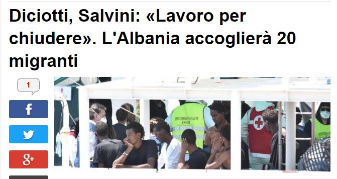 Italia: E vlerësojmë ndihmën e Shqipërisë