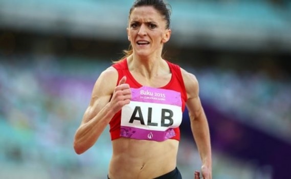 Zhgënjen Luiza Gega, jashtë zonës së medaljeve në garën e 3 000 metrave