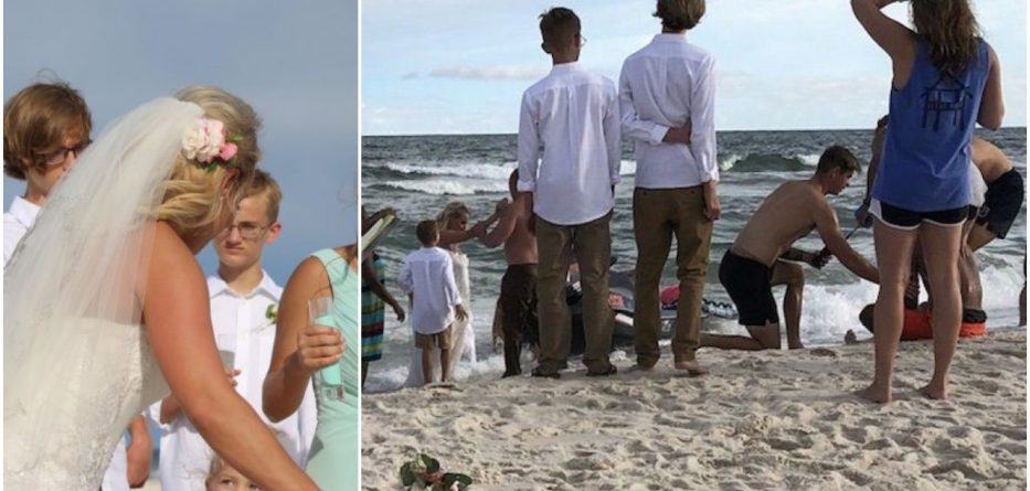 Dhëndri hero, braktisi nusen dhe u hodh në det… (FOTO)