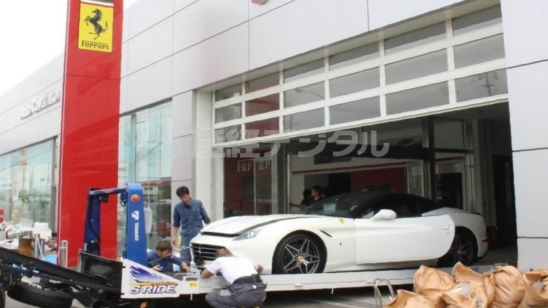 Uragani “Jebi”  shkatërroi 51 Ferrari në Japoni