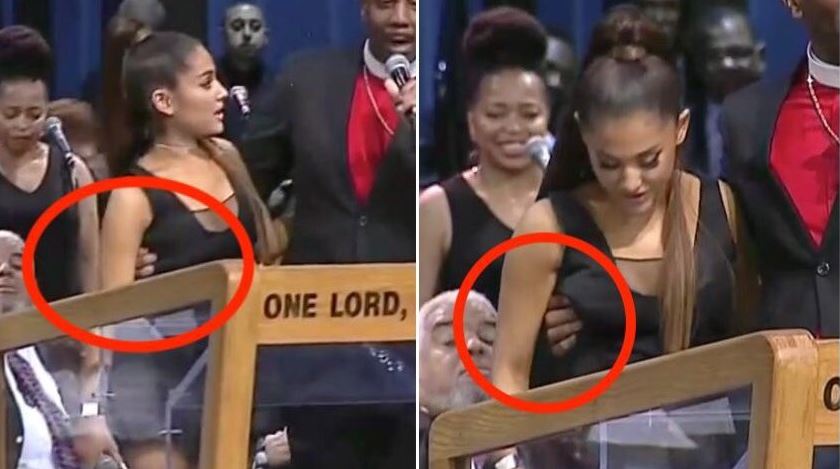 Peshkopi reagon pas akuzave se kapi gjoksin e këngëtares