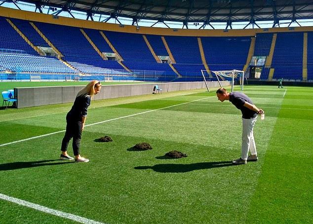 E pazakontë, stadiumi “Kharkiv” pushtohet nga urithët