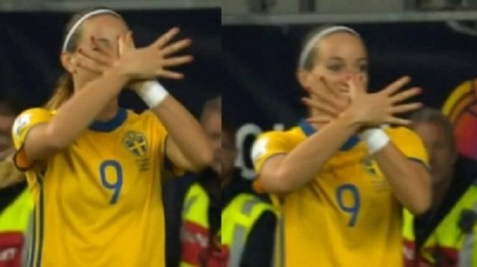 Festoi golin me shqiponjë, shqiptarja e Suedisë rrezikon penalizimin: E bëra sepse…