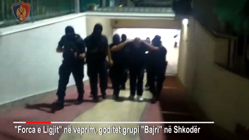 VIDEO/ Policia nxjerr pamjet e ndërhyrjes së forcave speciale për goditjen e “Bajrit”