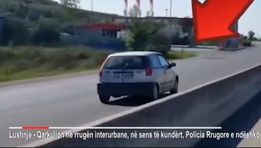 Papërgjegjshmëri totale/ Ndëshkohet shoferi që qarkullonte në sens të kundërt