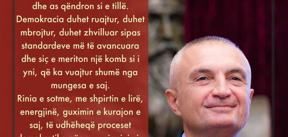 Meta: Rinia të udhëheqë proceset demokratike për europianizimin e vendit