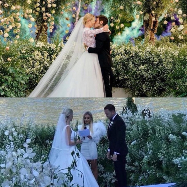 Detaji i përbashkët i dasmës së Chiara Ferragni dhe Sara Hoxhës