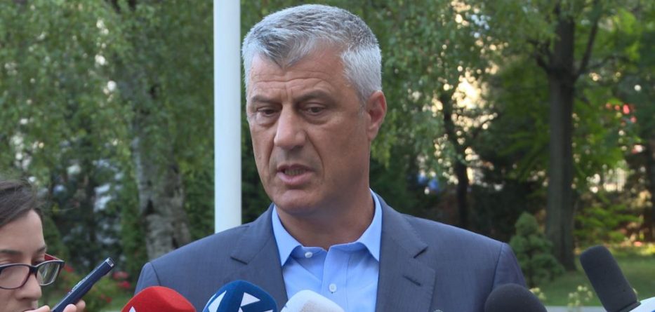 Thaçi: Marrëveshja me Serbinë, parakusht për paqe të qëndrueshme në Ballkan