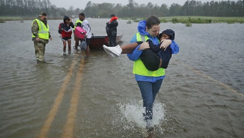 Uragani “Florence” në SHBA shkakton 4 të vdekur, mes tyre 1 fëmijë