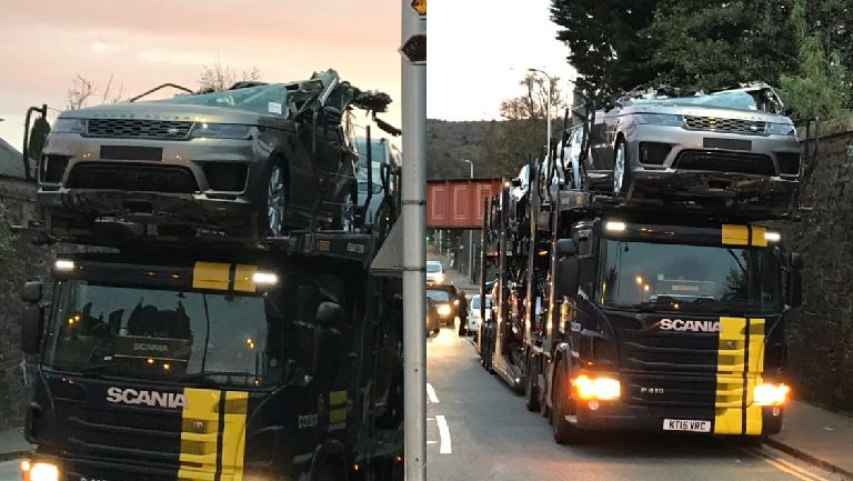 Kamioni kalon poshtë urës, shkatërrohen makinat luksoze (FOTO)