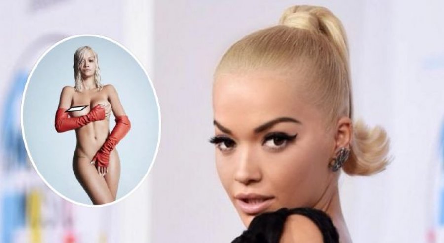 Rita Ora i heq të gjitha sërish (FOTO)