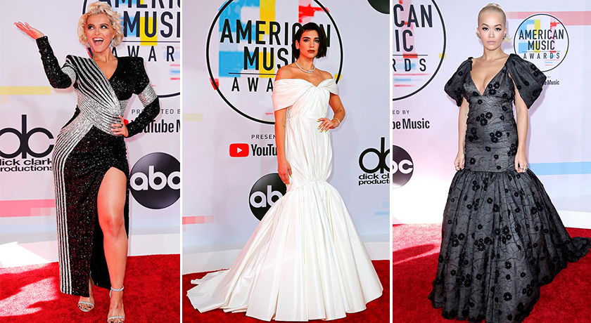 Shqiptaret pushtojnë tapetin e kuq! Bebe, Dua dhe Rita në American Music Awards