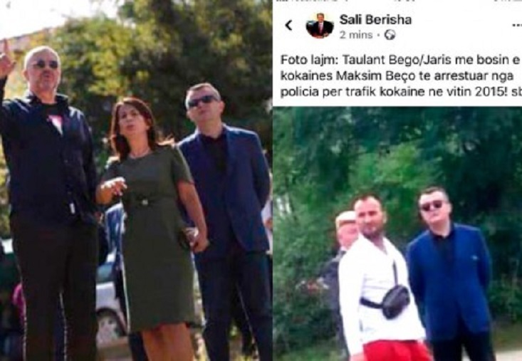 Berisha i nxori foton me “bosin e kokainës”, reagon Balla: Fotomontazh i dështuar