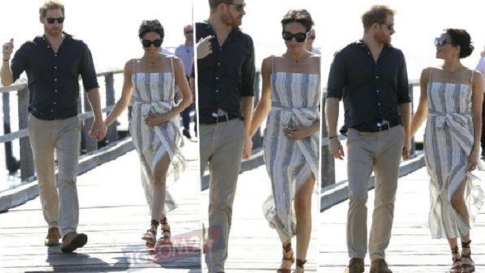 Meghan përkëdhel barkun, princ Harry: Shpresojmë të jetë vajzë