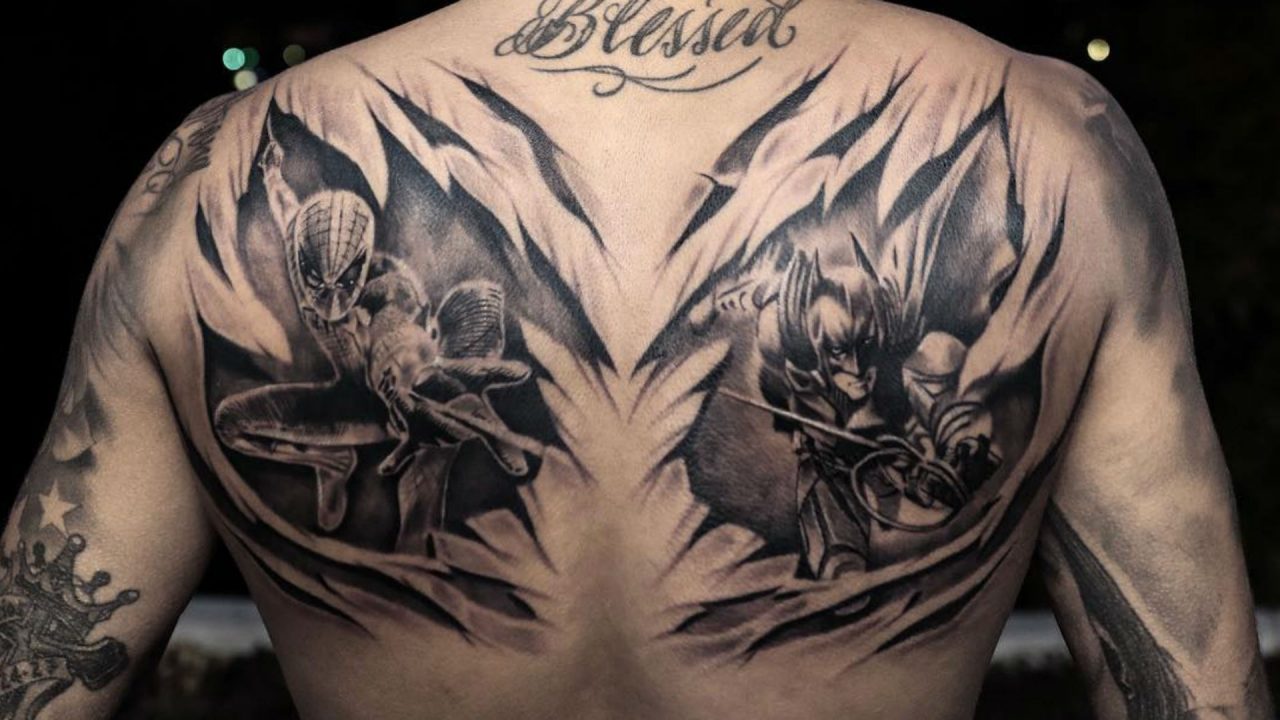 Neymar bëhet Batman dhe Spiderman para ndeshjes me Napolin