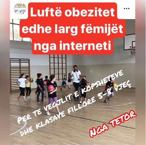 Durrës, shoqata sportive &#8220;Juvenilia&#8221; i shpall &#8216;luftë&#8217; obezitetit dhe internetit tek moshat e vogla