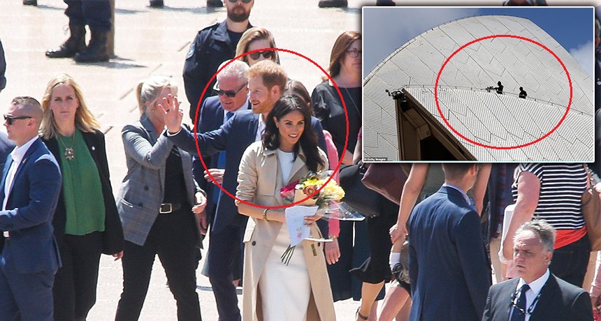 Vizita e çiftit mbretëror në Sidnej, detaji që nuk e vuri re askush (FOTO)