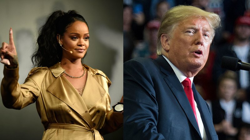 Rihanna kërcënon Trump: Bëje sërish dhe do përfundosh në gjyq