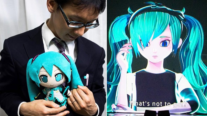 Dashuri në një tjetër dimension, martohet me një vajzë hologrami