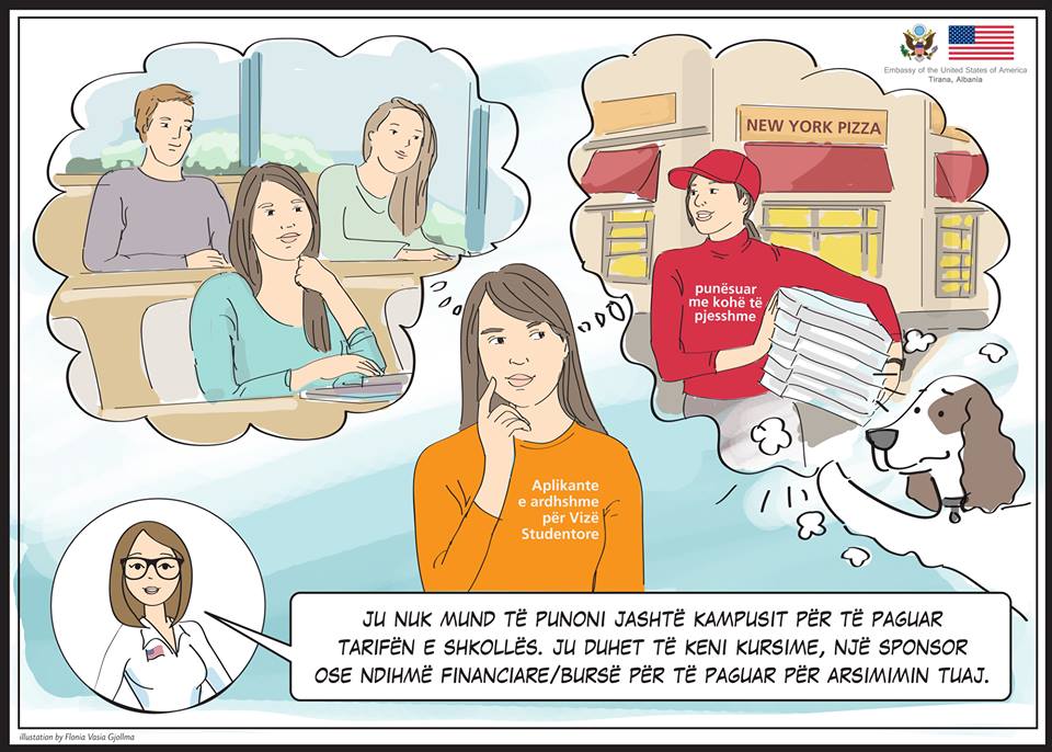 Doni të studioni dhe punoni në SHBA? Ambasada ka një këshillë