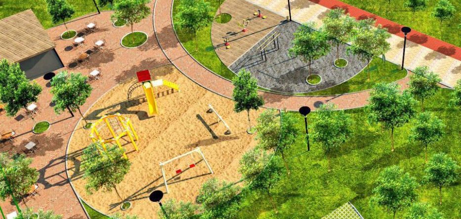 Nis ndërtimi i këndit të tretë të lojërave për fëmijë te liqeni