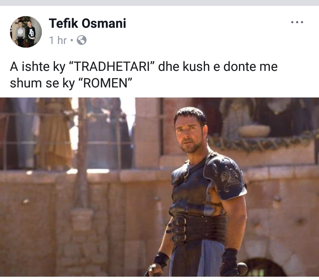 Osmani tradhtar? Mesazh i koduar për tifozët e Skënderbeut