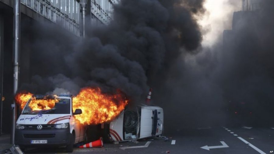 Taksat e larta, pas Parisit i vihet flaka policisë edhe në Bruksel