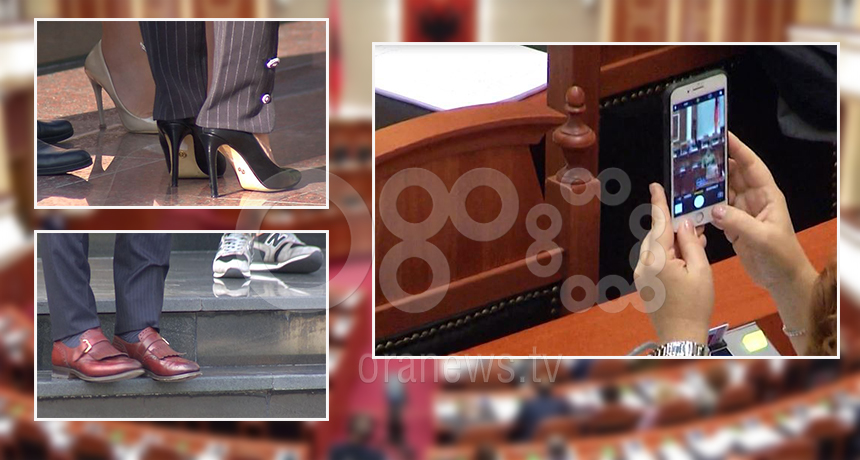 Deputetët thyejnë rregullat, taka të larta, atlete dhe celularë