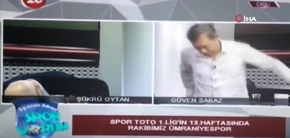 Pëson sulm në zemër në transmetim direkt (VIDEO)