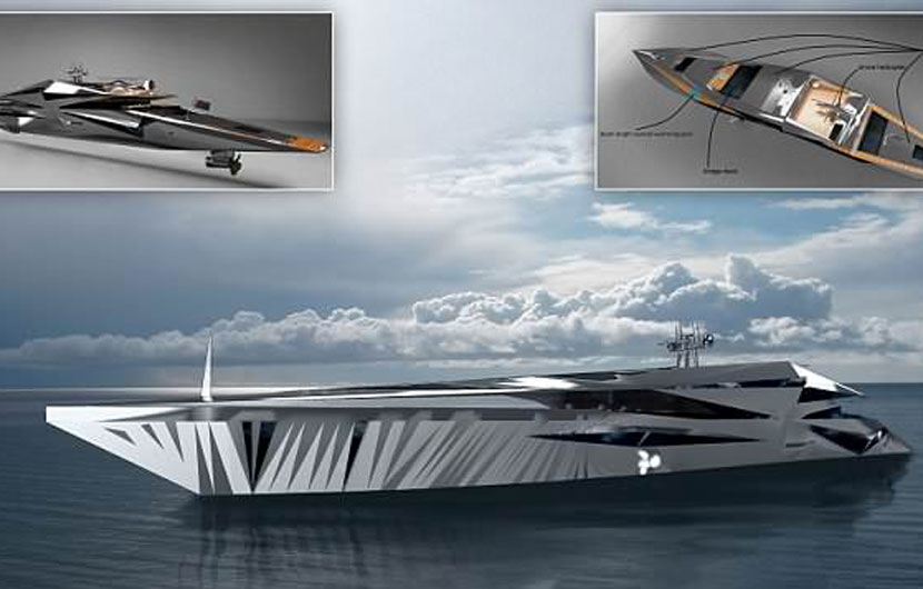 Prezantohet superjahti “jashtëtokësor”! (FOTO)