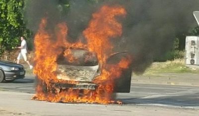 Gjendet i djegur mjeti i një kompanie private në Durrës