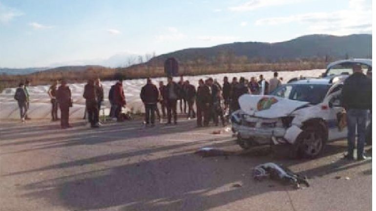 Përplaset makina e policisë, plagosen 5 persona
