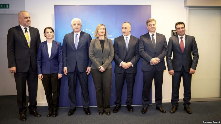 Mogherini bën bashkë sërish liderët e Ballkanit