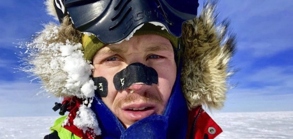 33-vjeçari përshkon Antarktidën në këmbë