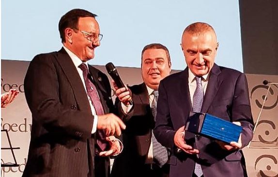 Presidenti Meta merr çmimin “Politikani ndërkombëtar i vitit 2018”