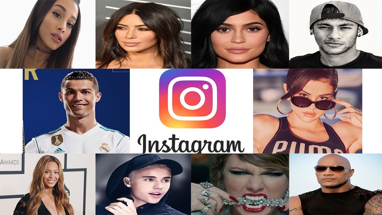 Yjet më të ndjekur në Instagram në vitin 2018