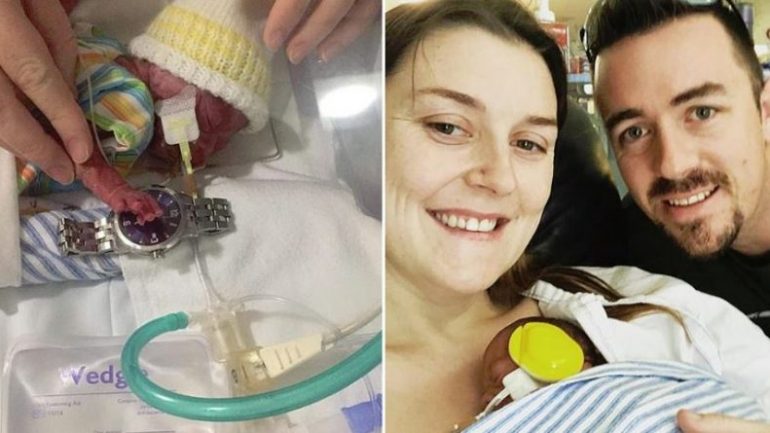 Historia e dhimbshme e fëmijës që lindi sa ora e të atit