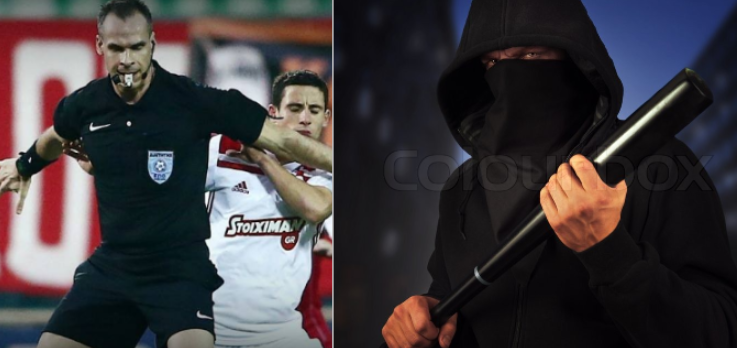 Skandal në futbollin grek, arbitrin e njohur e rrahin në pritë