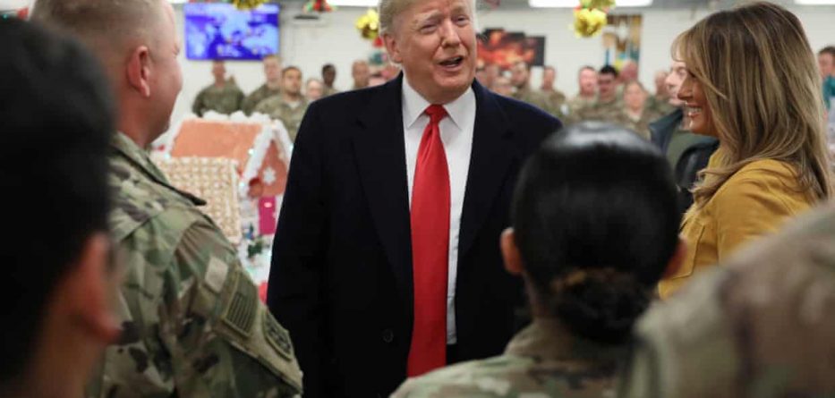 Udhëtimi i fshehtë, Trump dhe Melania vizitë surprizë në Irak